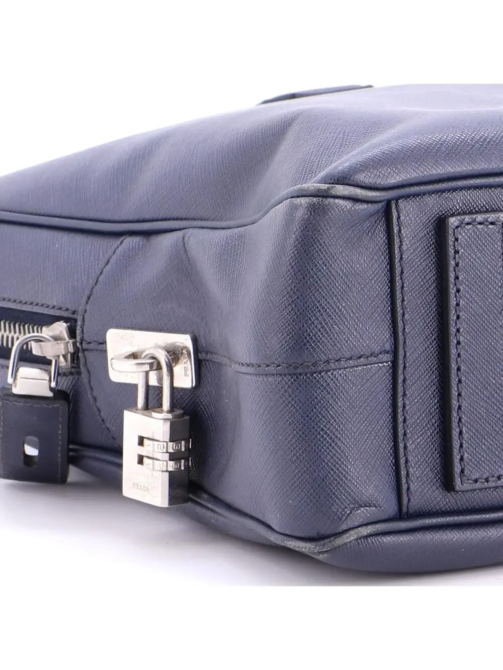 Prada Zip Around Briefcase Saffiano #295041P54B